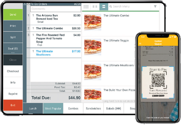 Table Side Ordering with QR Code